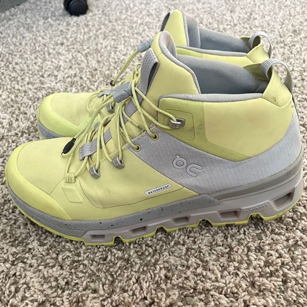 Size 8 / On Running Cloudrock Waterproof Hiking Boots - Picture 10 of 11